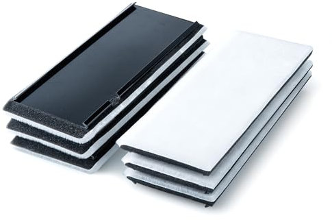 VOOMEY 6er Pack Ersatzpads für Kantenmaler – Kompatibel mit Farbkanten-Werkzeug für Wände & Decken – Hochwertige Nachfüllpads für präzise Ecken und Zierleisten 6 Stück