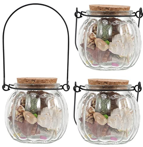 ABOOFAN 3Er Set Kinderversorgung lustig Aquarium Medizinflaschen Flasche heiße Getränke Babyflaschen für kindergeschenke Drift-Flaschen- Meeresschnecken- Glas