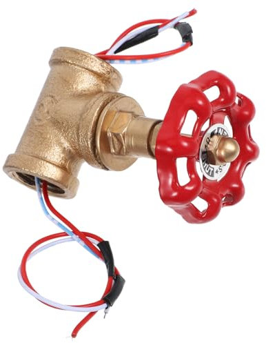 WHAMVOX Vintage Steampunk Lampenschalter 1/2 Zoll G1/2 Wasserrohrventil Kippschalter Aus Eisen Für Tischlampen Schlafzimmerbeleuchtung