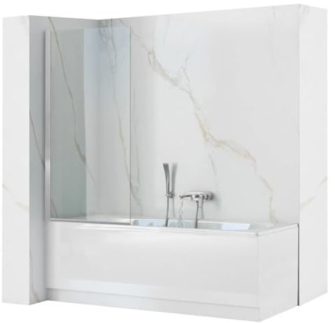REA LAGOS FIX PARE-BAIGNOIRE 80 CHROME