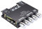 Audio Amplifier Board, 2.1 Channel Amplifier Module, 100W Subwoofer Output, Dynamic Bass Reproduction, AUX Input, Portable Wireless Audio Receiver, for Store, Home Theater and Speakers, 9.3x9x2.2cm