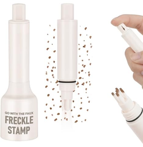 LOPHE Freckle Stamp, Sommersprossen Stempel für Natural Freckle Makeup, Wasserdicht Flüssiger Sommersprossen Stempel, für Müheloses Sunkissed Makeup, 2# MEDIUM