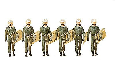 Preiser 1/87 th – pr10392 – Modelleisenbahnen – B G S in Mission mit Kopfhörer