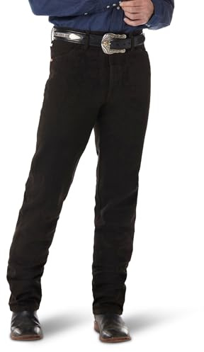 Wrangler Men's Original Fit Jean Jeans, Black (Black Chocolate), 40W / 34L