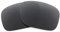 Revant Verres de Rechange Compatibles avec Oakley Holbrook, Polarisés, Noir Furtif