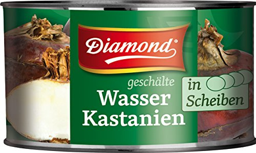 3er Pack DIAMOND Brand [3x 227g] Wasserkastanien in Scheiben