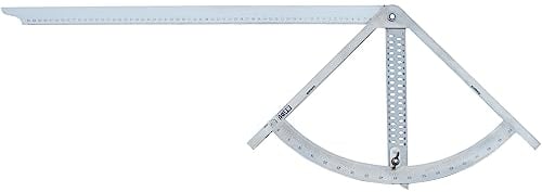 hedue® Alphawinkel Mini - Alpha Winkel für Zimmerer, Anreißwinkel & Präzisionswinkel in Einem, beliebtes Zimmermann Werkzeug & Anreissgerät