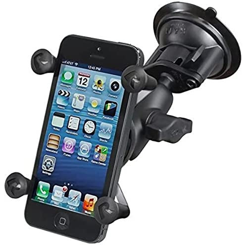 RAM Mounts UNPKD RAM SUCTION MOUNT X-GRIP SHORT ARM, RAM-B-166-A-UN7U (X-GRIP SHORT ARM)