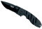 Ausonia - Coltello da tasca Cm 20 con manico fibra e lama inox teflonata