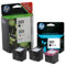 2 x schwarz & 1 x Farbe Original HP 301 Tintenpatronen für Verwendung mit HP ENVY 5532 Drucker