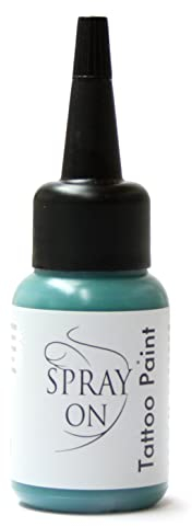 Airbrush Tattoo Farben Bodypainting 90 ml Farbe 15 türkis