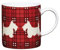 Kitchencraft Tasse de café, Céramique, Blanc, 4 cm, 6 pièces