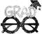 W WIDMANN MILANO Party Fashion 07052 - Brille Absolvent, mit Glitter, Kostümzubehör, Accessoire, Karneval, Mottoparty