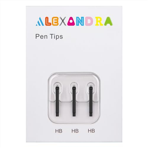 Alexandra Surface Pen Spitze Kit (3 × HB) für 2017 Microsoft Surface Pen, Surface Pro 4 Pen