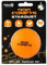 Dog Comets Ball Stardust Ø6 cm - Hundespielzeug Ball - Hundeball Naturkautschuk - Ball Hund - Orange - 1 stück