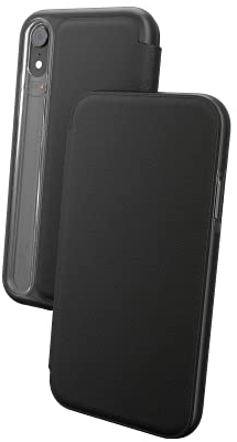 Gear4 Oxford Leder für iPhone XR Schwarz