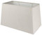 Quaint & Quality Lampenschirm aus Leinen, rechteckig, Beige