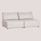 SKLUM 2-teiliges modulares Sofa aus Cord Kata