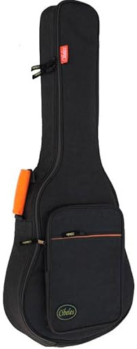 cibeles Custodia 96 cm per chitarra Cadute e tiro 61 classica 3/4 imbottita 15 mm, schiuma ad alta densità, Nero , Custodia moderna e colorata con grande imbottitura per piccole chitarre CADETE e TIRO