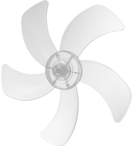 Warmhm Fan Accessories Plastic Fan Replacement with Round Bore Rv Bathroom Fan Replacement Camper Fan for Home 16 Inch