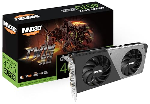RTX 4070 Super 12GB Inno3D Twin X2 GDDR6X