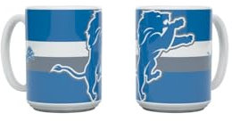 Detroit Lions NFL Tasse Becher Kaffeetasse Mug ** Triple Logo ** 450 ml