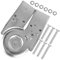 HEMOTON Ladder Connector Attic Ladder Attachment Japanese Lantern Beige Step-up Benches Hinge Replacement Step Ladder Hinge Replacement Step Ladder Parts Aluminum Alloy Thicken Decorations