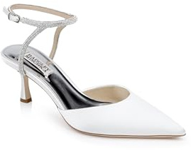 Badgley Mischka's Autumn Pump, Soft White, 6.5