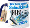 Tassenliebling® Schulkind Tasse personalisiert Junge - Blau - Geschenk zur Einschulung - Fußball Tasse - Schultüte Füllung - Schulanfang Geschenke - Grundschule Vorschule