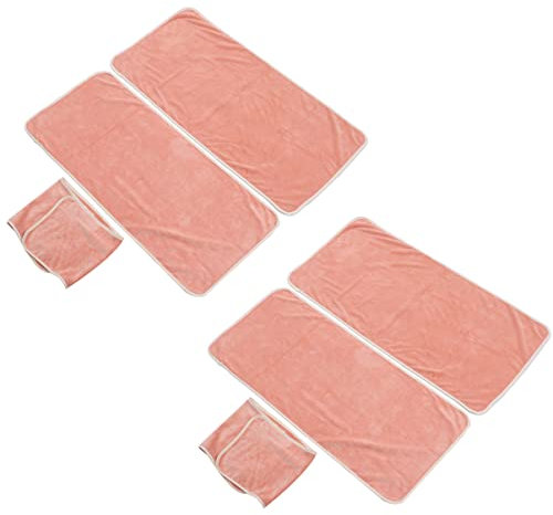 HONMEET 2er-set Superfaser-haarwickel Spa-handtücher Für Damen Hautverträglich Schnelltrocknend Langlebig Für Schönheitssalon