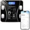 Bilancia Pesapersone Bluetooth 180kg con App Monitoraggio Completo della Composizione Corporea