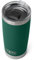 YETI Rambler Tumbler, Vaccum Insulated Stainless Steel Tumbler with Magslider Lid, Black Forest Green, 20 oz (591 ml)