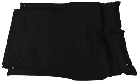 Aufblasbare SUV -Luftmatratze, Auto -Luftmatratze Campingbett Tragbare Autoschlafmatratze mit 2 Kissen, Auto Inflations Reisebett für Große SUV, Minivan, LKW (Black)