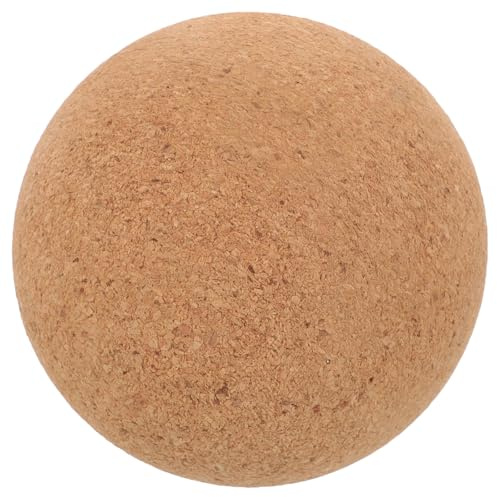 Warmhm Rückenmassageball Kork 6cm Massageball für Nacken Arme Füße Muskelentspannung Faszienrolle Wellness Massagegerät