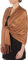 Sakkas Silky Feste weiche Pashmina Schal Wrap Stola - Schokolade Brown