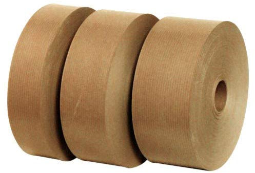 Kraft gommé vergé brun 36 mm