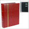 SAFE Briefmarkenalbum / Einsteckbuch Nr. 157 PREMIUM Einsteckbücher 32 SCHWARZE Seiten mit goldfarbener Premiumprägung Einband in WEINROT / ROT