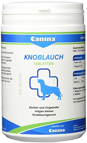 Canina Knoblauch Tabletten 560 g für Hunde, 140 Stück (1er Pack)