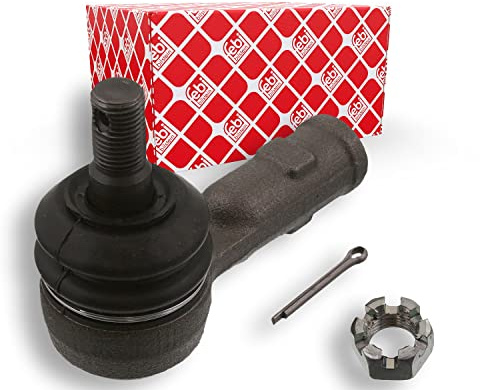 febi bilstein 43343 Spurstangenendstück mit Kronenmutter und Splint, 1 Stück
