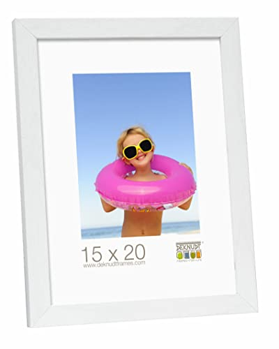Deknudt Frames S44CF1 Basic Cadre Photo Bois/MDF Blanc 40 x 60 cm