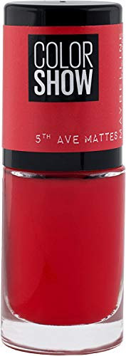 Maybelline New York Color Show 5th Ave Matte 455 Traffic Stop Nail Polish 7ml