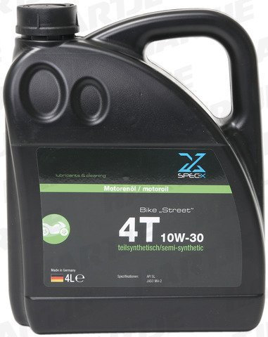 MOTORENOEL 4T 10W-30 STRE 4L SPEC-X BIKE