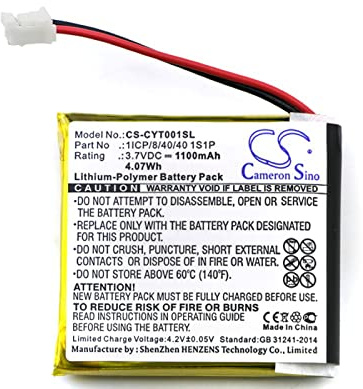 Batterie pour GPS GPS Coyote S, 3,7 V, Li-Polymer