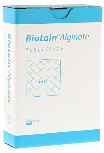 BIATAIN Alginate Kompressen 5x5 cm 10 Stück