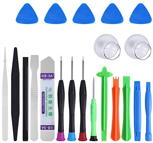 Mengonee 21 in 1 telefono mobile di apertura Riparazione Tool Set Phone Kit Smontare Cacciavite per iPhone Samsung Series