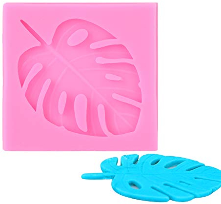 Blätter Silikonform Fondant, 3D Dekorative Silikonformen, Schokolade Süßigkeiten Backform, Für Seifenherstellung Formen Zum Selbermachen Süßigkeiten Jelly Schokolade Fondant Kuchen Dekoration