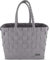 normani Einkaufstasche geflochten mit Henkeln - Tragetasche extra robust Farbe Brown
