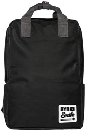 Smile - Mochila para portátil y Tablet hasta 15 y 16 Pulgadas Penny con Salida para Auriculares Negra