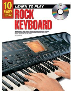 Learn To Play Electronic Keyboard Piano - Rock Keyboard - Music Tutor Teach Yourself Lessons Beginner Book & CD - G2