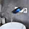 Chrome LED changeant de couleur mitigeur mural baignoire mitigeur de douche